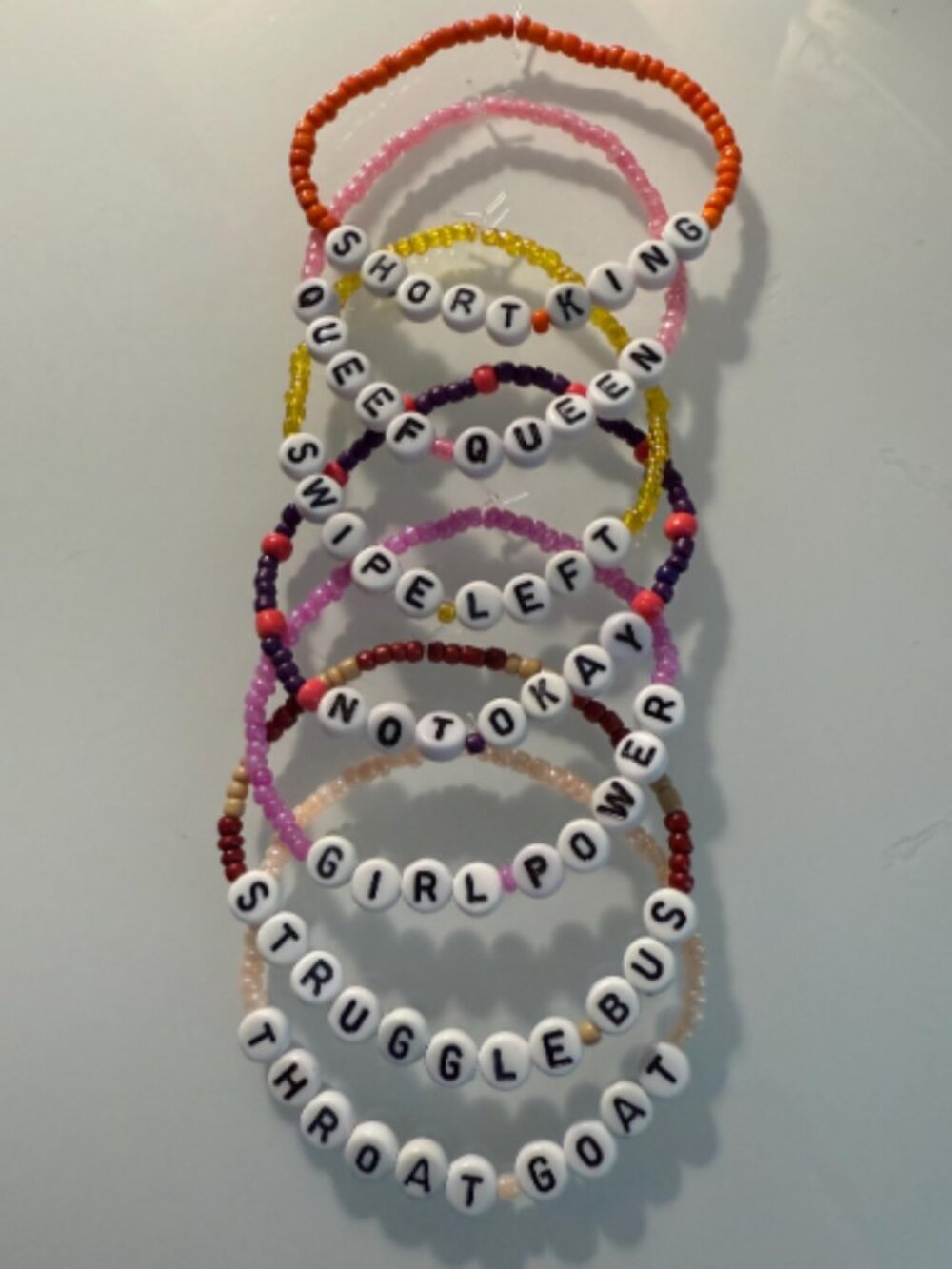 Pop Culture Beaded Friendship Bracelets - Three Pack